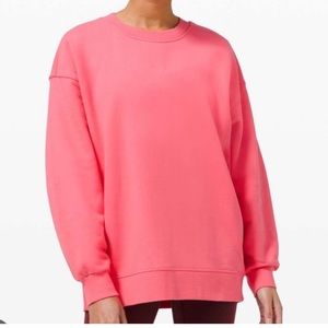Lululemon Perfectly Oversized Crew Guava Pink